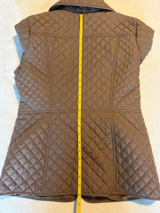 MICHAEL Michael Kors Quilted Brown Lightweight Jacket - Picture 7 of 7